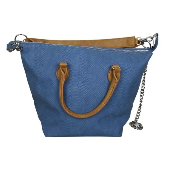 Desigual Stamped Floral Print Tote Bag DM13 - Picture 4 of 8